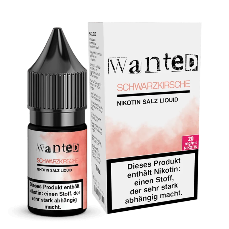 Schwarzkirsche - 10ml Nikotinsalz-Liquid