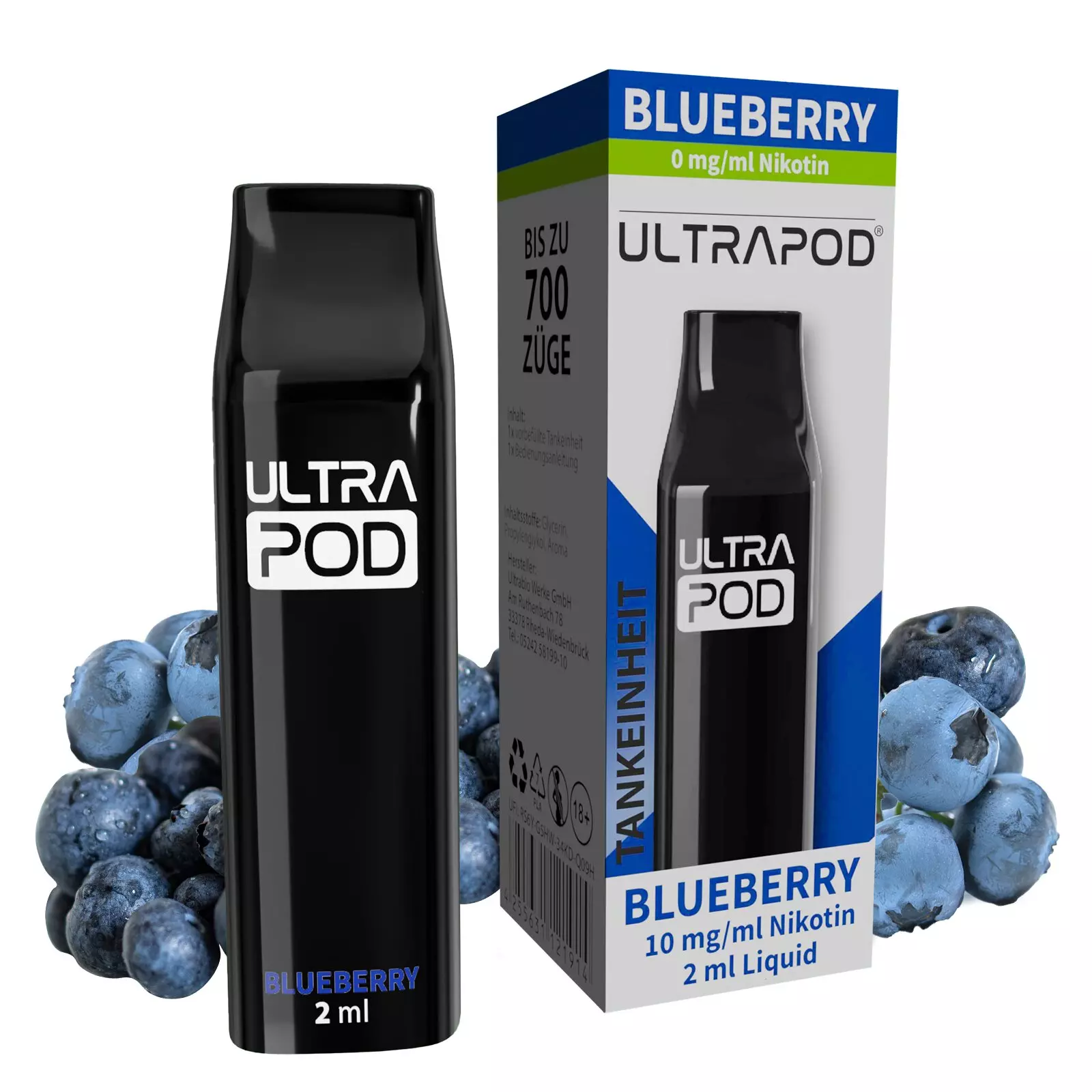 Ultrapod Prefilled Pod - Blueberry