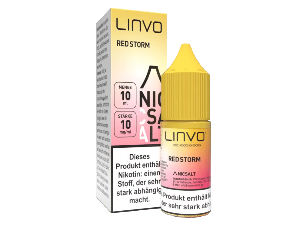 Linvo - Red Storm - 10ml Nikotinsalz Liquid