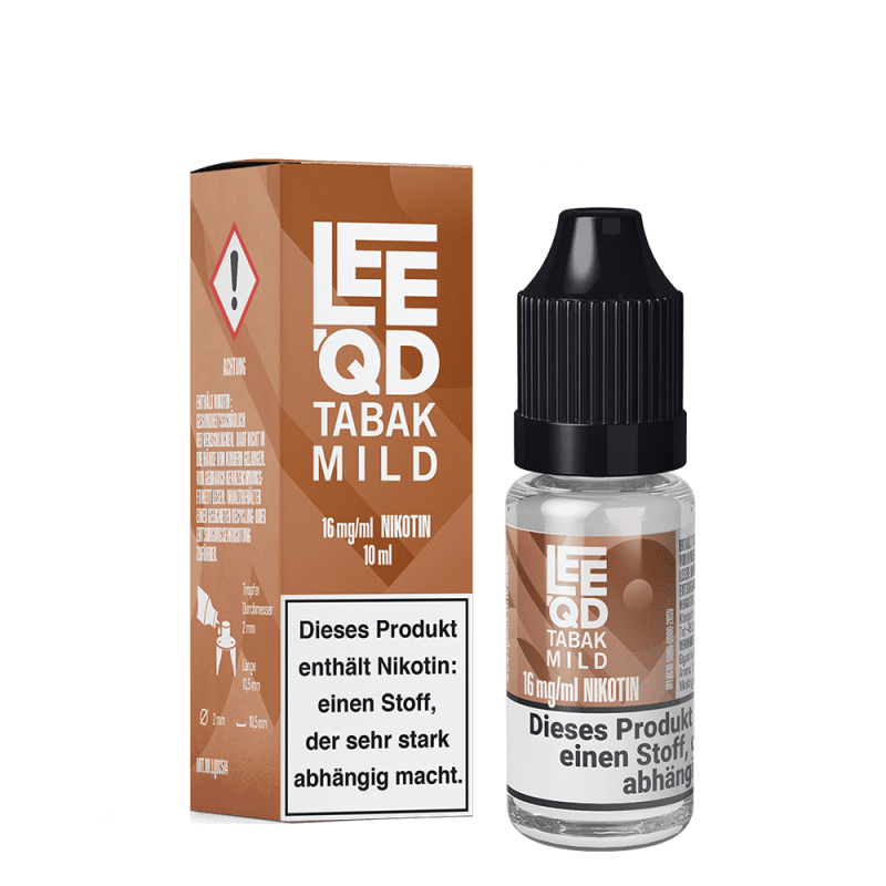 LEEQD - Tobacco Tabak mild - 10ml Liquid