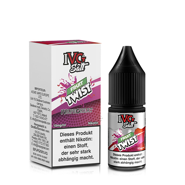 Fruit Twist - 10ml Nikotinsalz-Liquid