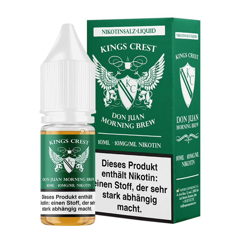 Don Juan Morning Brew - 10ml Nikotinsalz-Liquid Don Juan Morning Brew - 10ml Nikotinsalz-Liquid