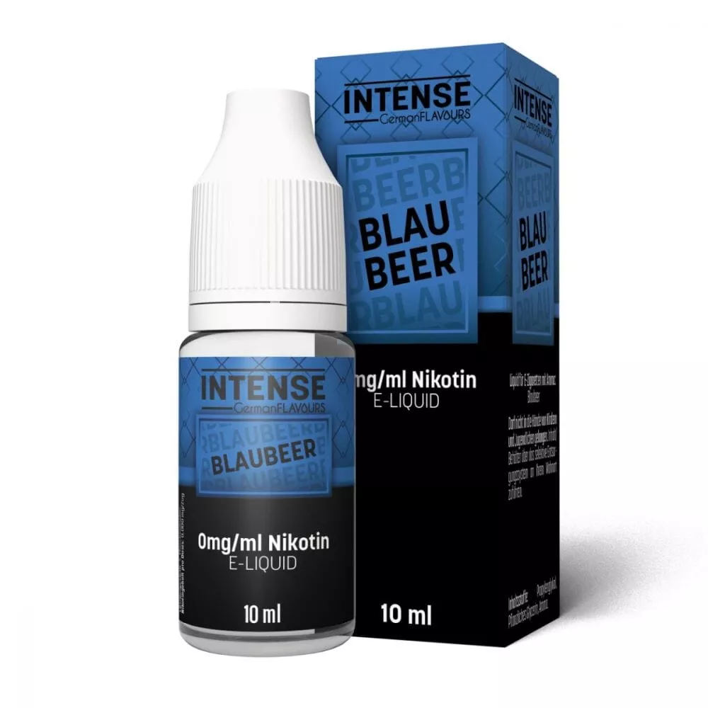 Intense - Blaubeer 10ml Nikotinsalz-Liquid