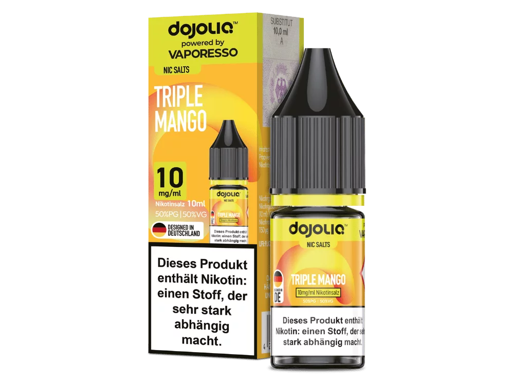 Dojoliq - Triple Mango - 10ml Nikotinsalz Liquid
