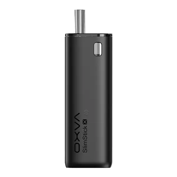 Oxva Slimstick X Pod Kit in Schwarz – kompaktes schlankes Pod-System von vorne