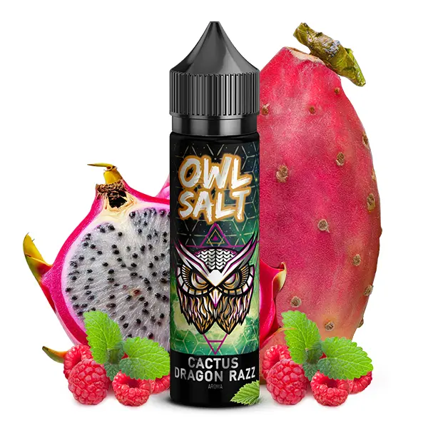 OWL Salt Longfill Flasche 60ml mit Kaktusfeige, Himbeere und Drachenfrucht – Cactus Dragon Razz