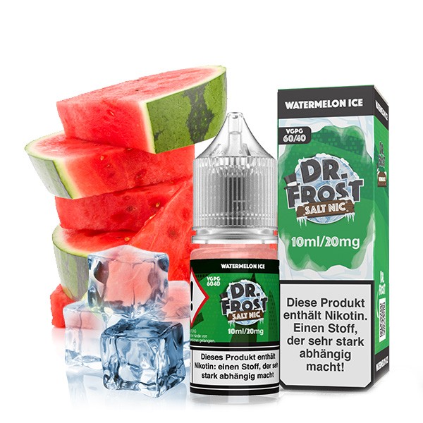 Ice Cold Watermelon - 10ml Nikotinsalz-Liquid 20mg/ml