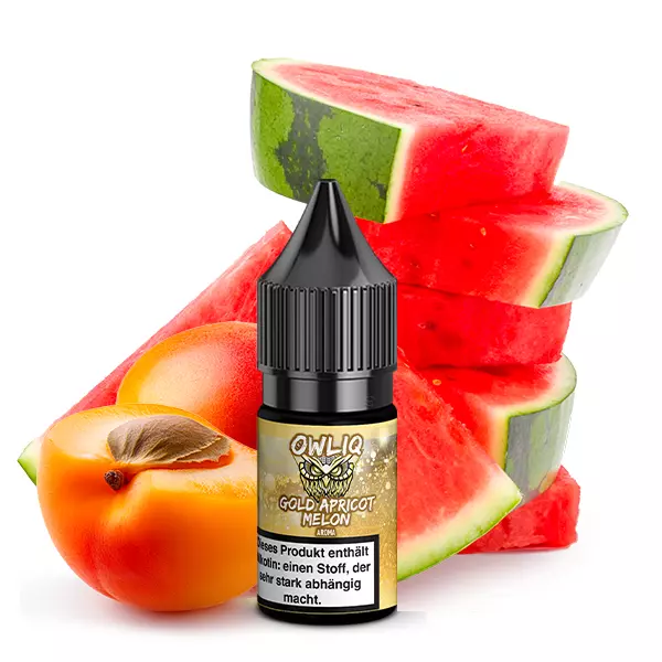 Owliq - Gold Apricot Melon - 10ml Nikotinsalz-Liquid
