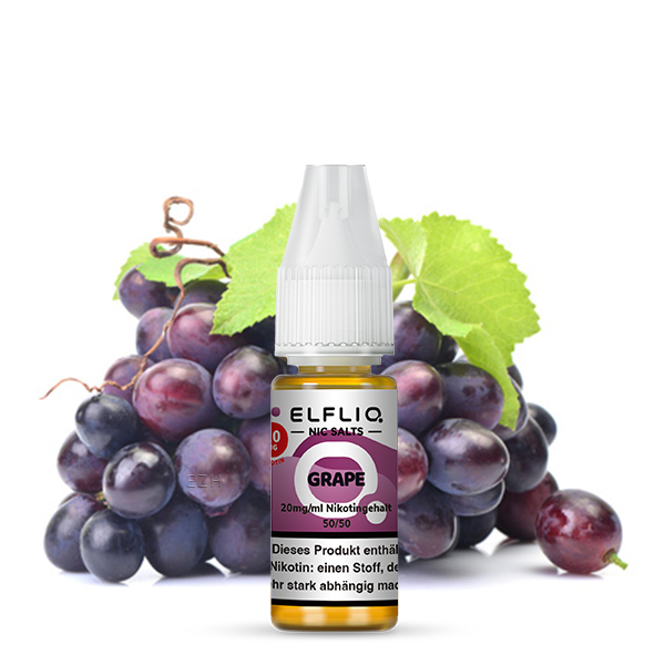 Elfliq Grape - 10ml Nikotinsalz-Liquid