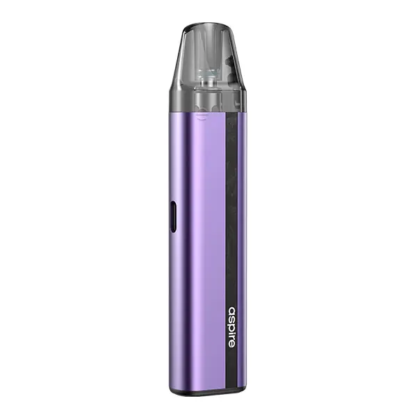 Aspire Flexus SE Pod Kit in Lila, aufrechte Frontansicht auf weißem Hintergrund