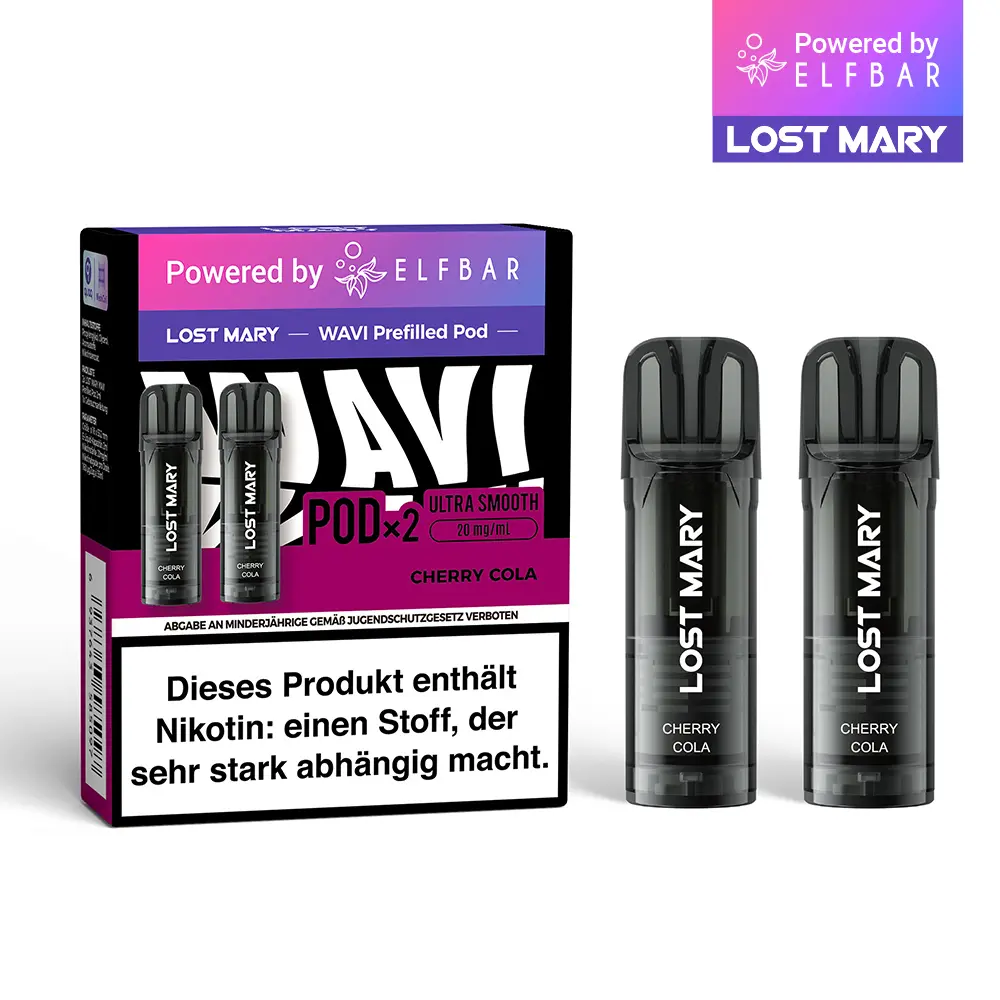 2x Lost Mary Wavi Pod - Cherry Cola