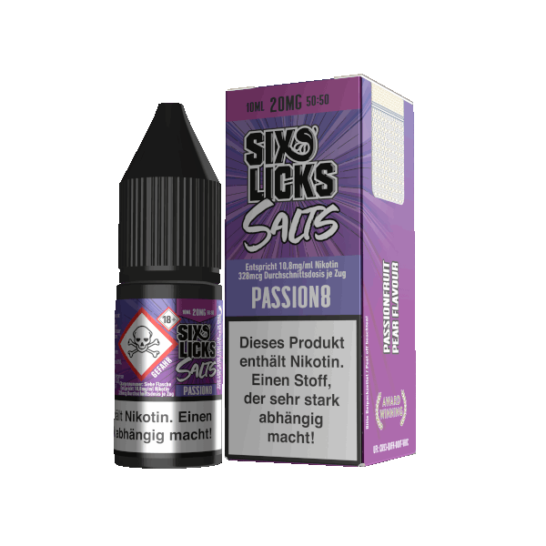 Passion8 - 10ml Nikotinsalz Liquid