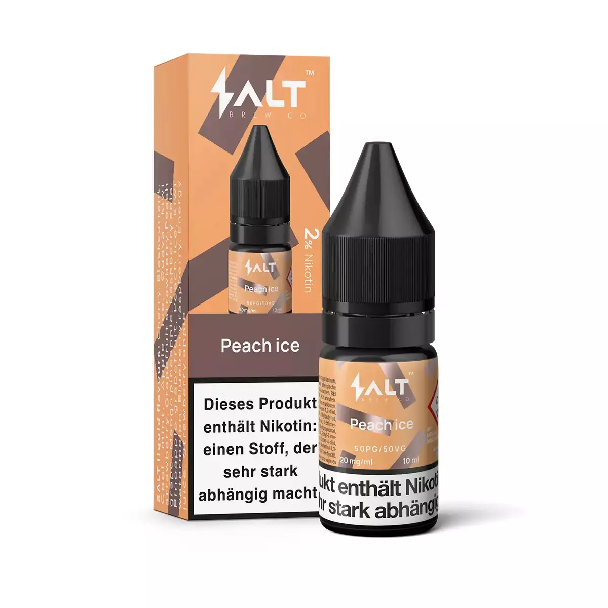 Peach Ice - 10ml Nikotinsalz-Liquid Peach Ice - 10ml Nikotinsalz-Liquid