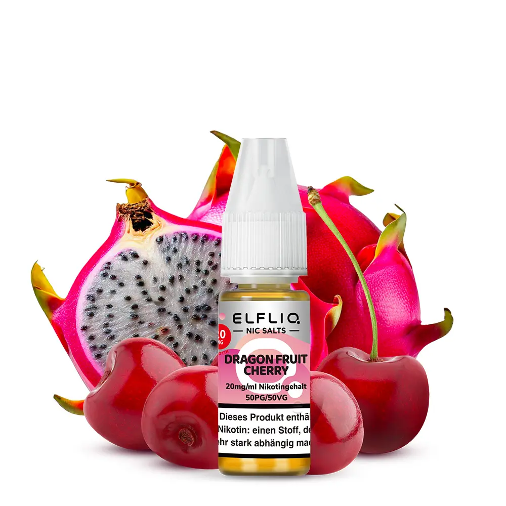 Elfliq Dragon Fruit Cherry - 10ml Nikotinsalz-Liquid