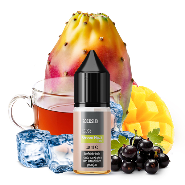 Rocksliq - Green No.2 Ice - 10ml Nikotinsalz-Liquid