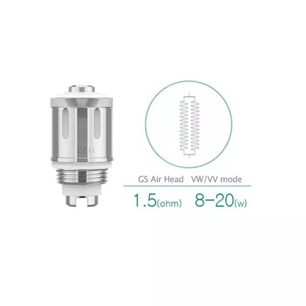 5x Eleaf Gs Air Coil Verdampferkopf 5x Eleaf Gs Air Coil Verdampferkopf
