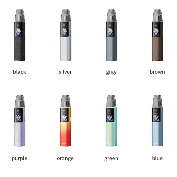 voopoo-argus-g4-9.jpg VooPoo Argus G4 Pod Kit in 8 Farben: black, silver, gray, brown, purple, orange, green, blue – schlankes Stabdesign