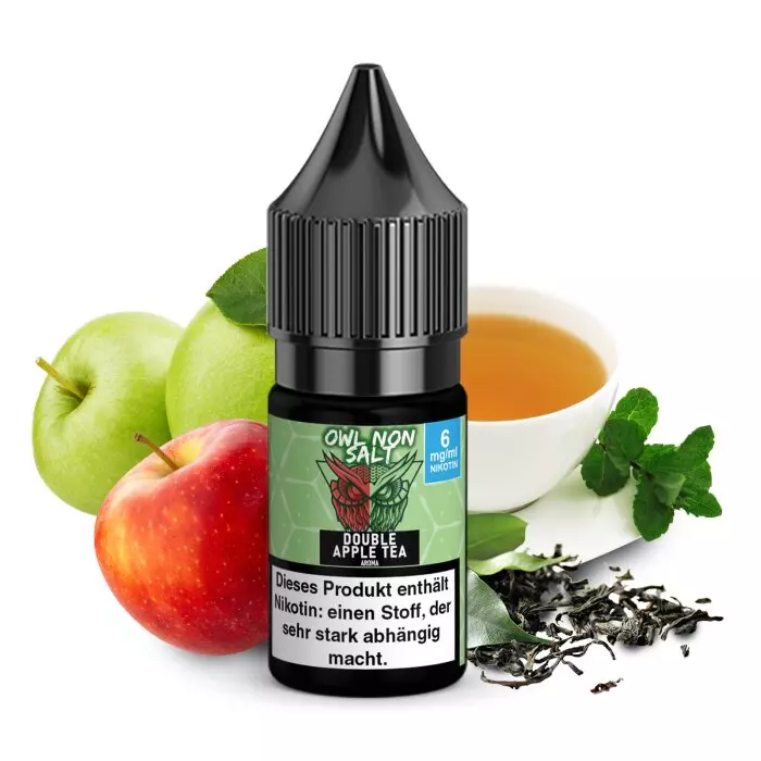 OWL Non-Salt - Double Apple Tea - 10ml Liquid