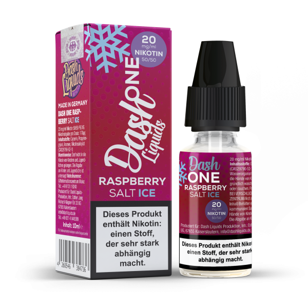 Dash One - Raspberry Ice - 10ml Nikotinsalz Liquid