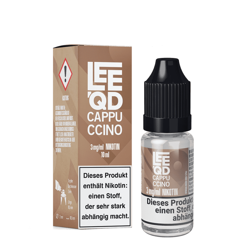 LEEQD - Crazy Cappuccino - 10ml Liquid