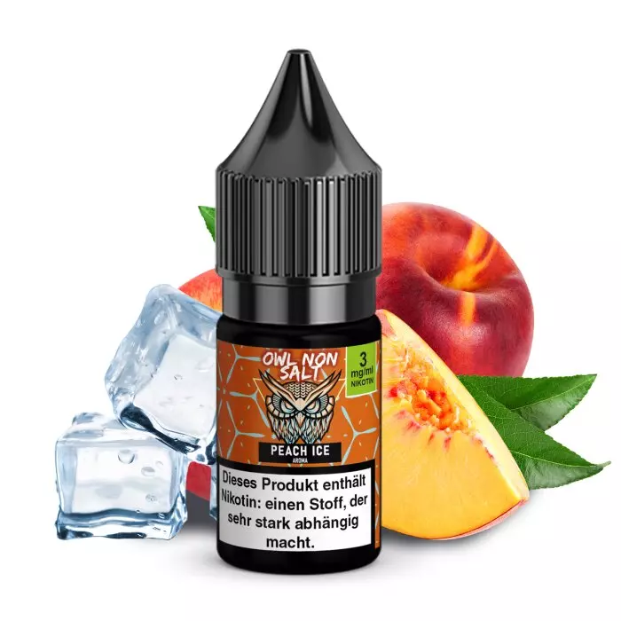OWL Non-Salt - Peach Ice - 10ml Liquid