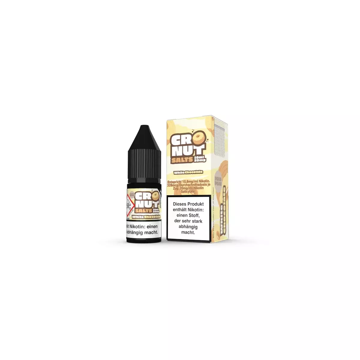 White Chocolate - 10ml Nikotinsalz-Liquid