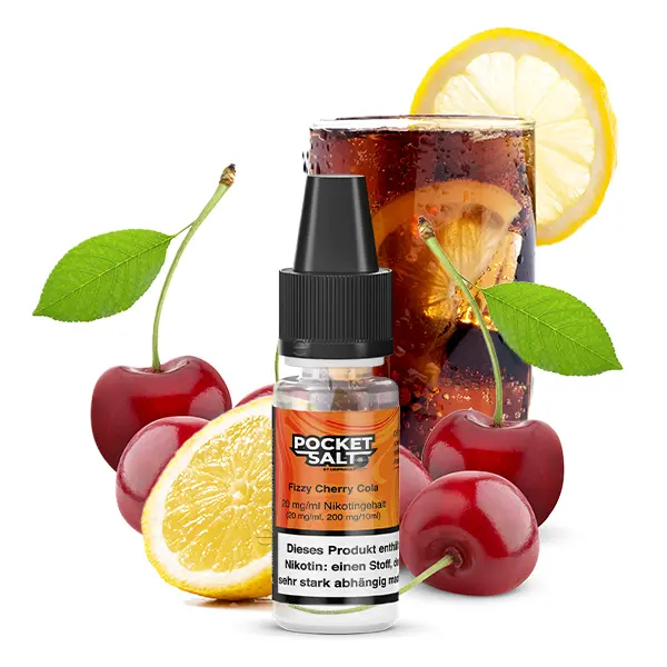 Fizzy Cherry Cola - 10ml Nikotinsalz-Liquid 20mg/ml