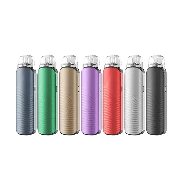 Aspire Pixo Neo Pod Kit in 7 Farben – Grau, Grün, Lila, Gold, Rot und weitere Varianten nebeneinander