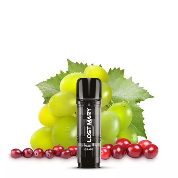 2x Lost Mary TAPPO Prefilled Pod - Cranberry Grape 20mg/ml