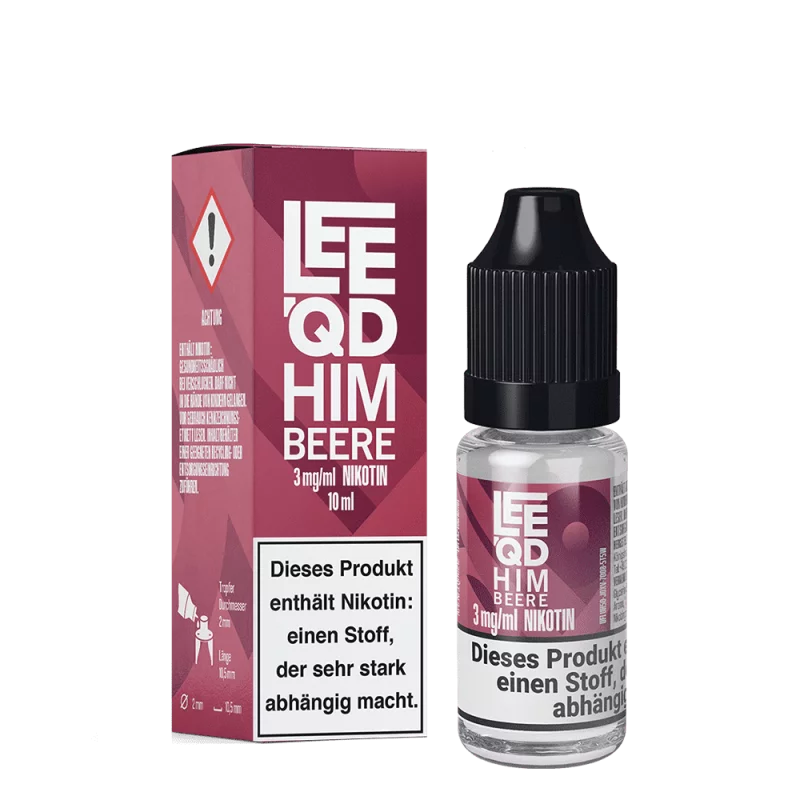 LEEQD - Fruit Himbeere - 10ml Liquid