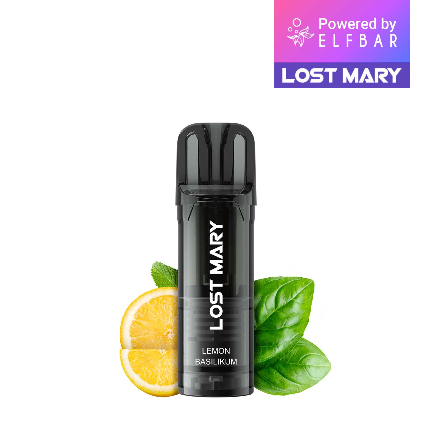 2x Lost Mary Wavi Pod - Lemon Basilikum