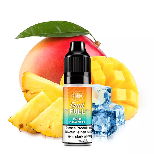 Fruit Full - Mango Pineapple Ice - 10ml Nikotinsalz-Liquid