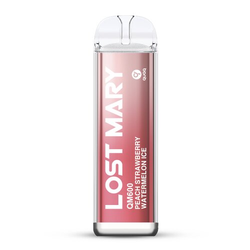 Lost Mary - QM600 Einweg E-Zigarette - Peach Strawberry Watermelon Ice 20mg/ml
