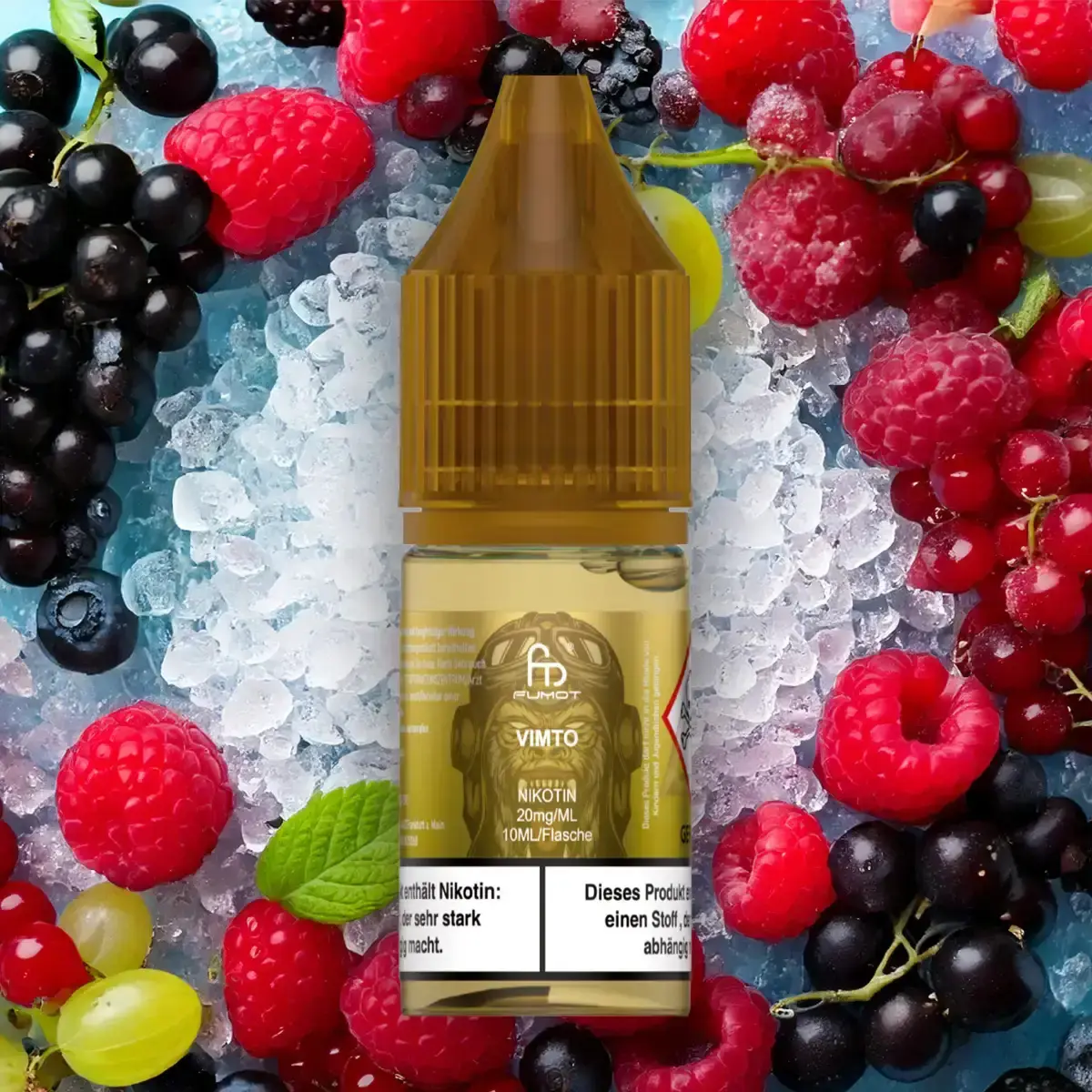 RandM Fumot Vimto - 10ml Nikotinsalz-Liquid