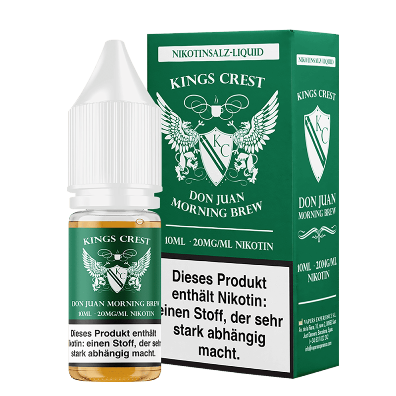 Don Juan Morning Brew - 10ml Nikotinsalz-Liquid Don Juan Morning Brew - 10ml Nikotinsalz-Liquid