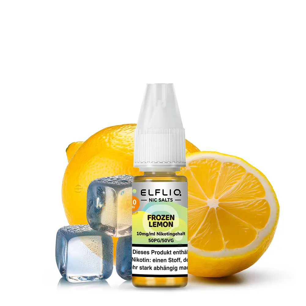 Elfliq Frozen Lemon - 10ml Nikotinsalz-Liquid