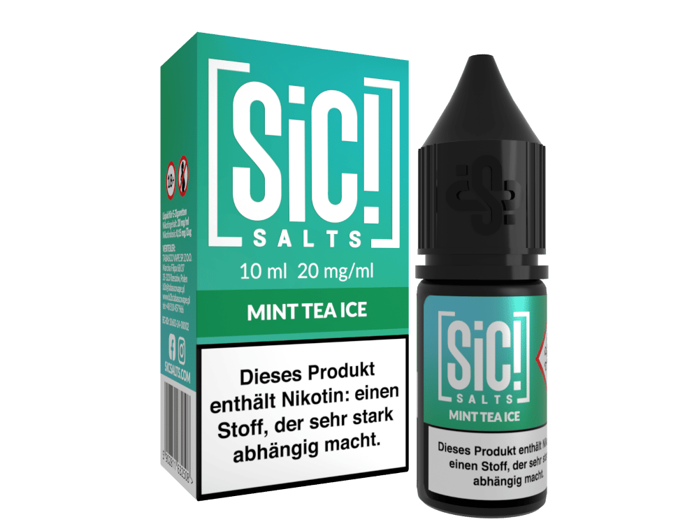 SiC! Salts - Mint Tea Ice - 10ml Nikotinsalz Liquid