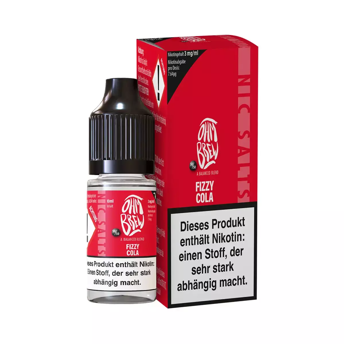 Fizzy Cola - 10ml Nikotinsalz Liquid