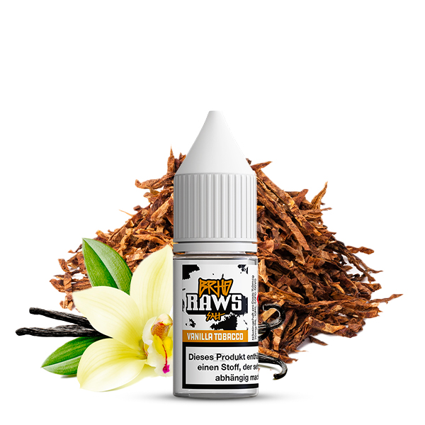 Raws Vanilla Tobacco - 10ml Nikotinsalz-Liquid