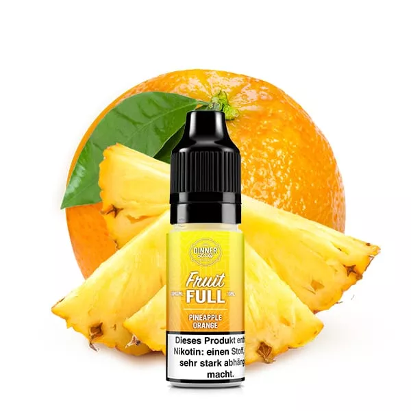 Fruit Full - Pineapple Orange - 10ml Nikotinsalz-Liquid Fruit Full - Pineapple Orange - 10ml Nikotinsalz-Liquid