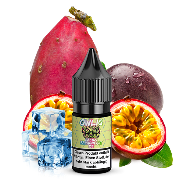 Owliq - Cactus Passionfruit Ice - 10ml Nikotinsalz-Liquid