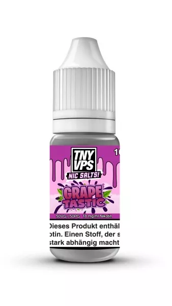 Grapetastic - 10ml Nikotinsalz-Liquid 18mg