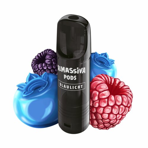 2x Al Massiva Prefilled Pods - Blaulicht X 4B - 17mg/ml 2x Al Massiva Prefilled Pods - Blaulicht X 4B - 17mg/ml