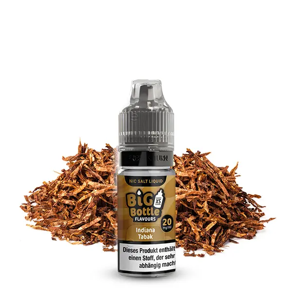 Indiana Tabak - 10ml Nikotinsalz-Liquid