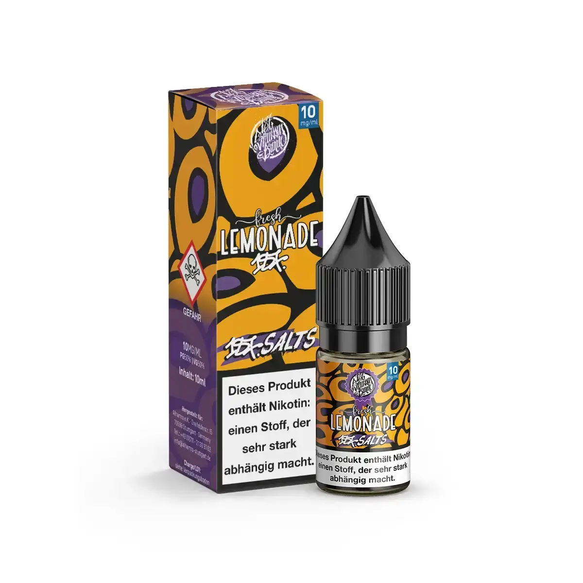 Fresh Lemonade - 10ml Nikotinsalz-Liquid