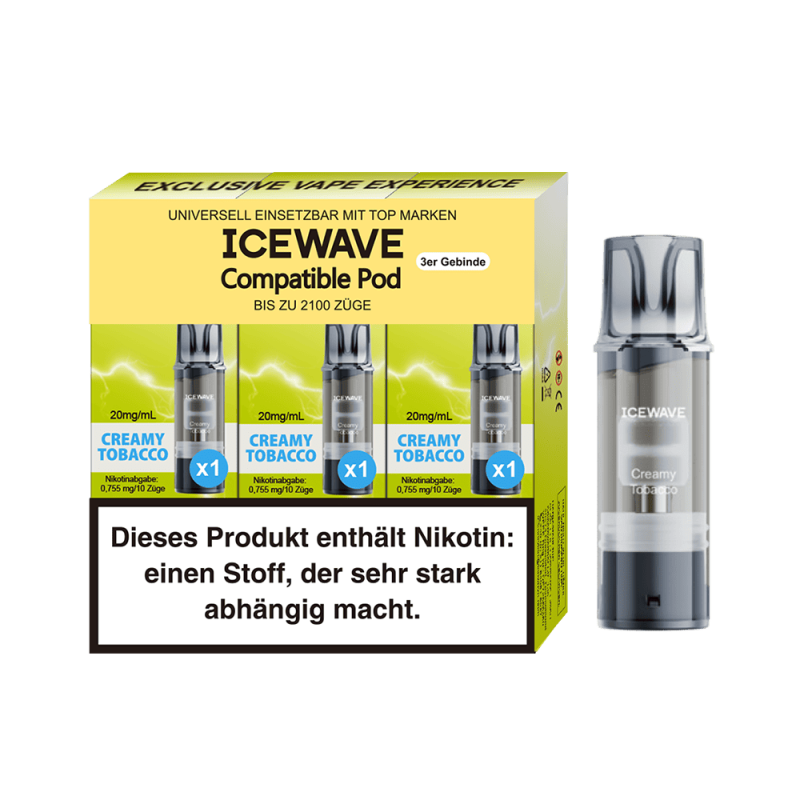 WAV201_800x800.png?ts=1762418723 Icewave Prefilled Pod - Creamy Tobacco