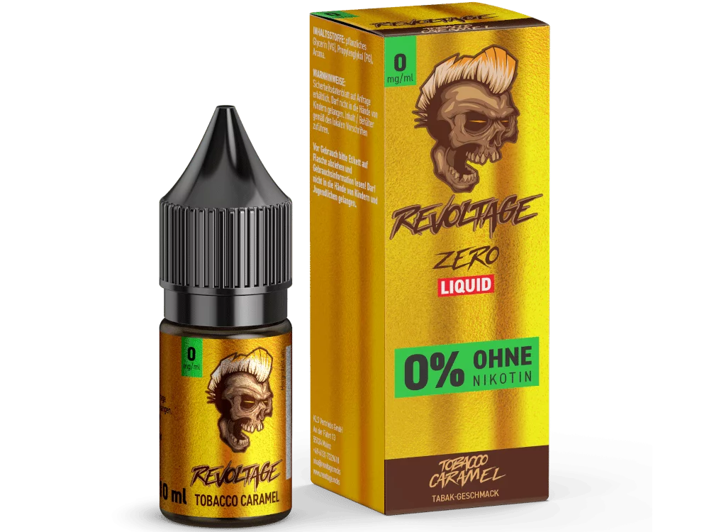 Tobacco Caramel - 10ml Hybrid-Nikotinsalz Liquid