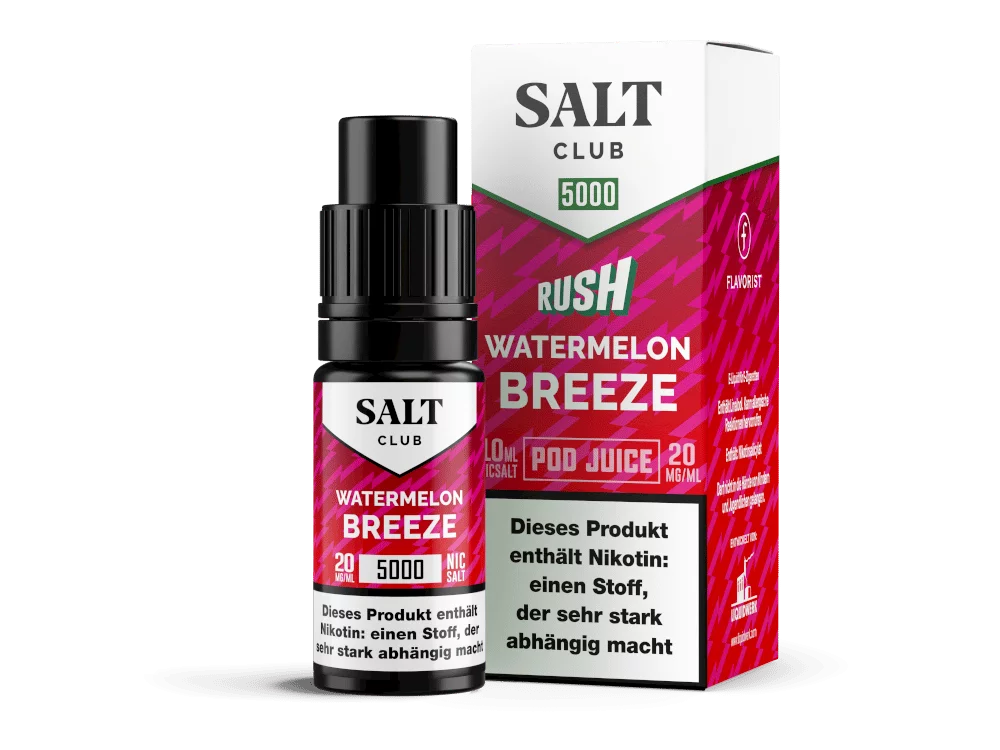 salt_club_5000_Watermelone_Breeze_1_1000x750.png 5000 - Watermelon Breeze - 10ml Nikotinsalz-Liquid