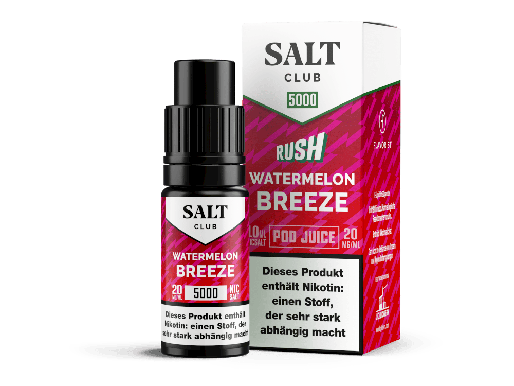 5000 - Watermelon Breeze - 10ml Nikotinsalz-Liquid