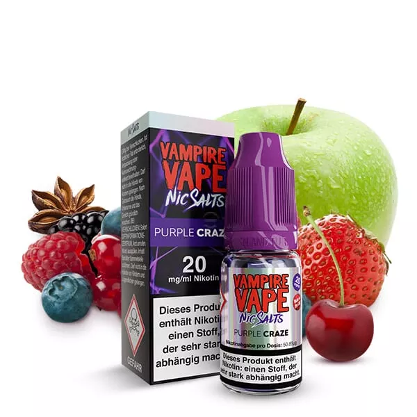 Purple Craze - 10ml Nikotinsalz-Liquid